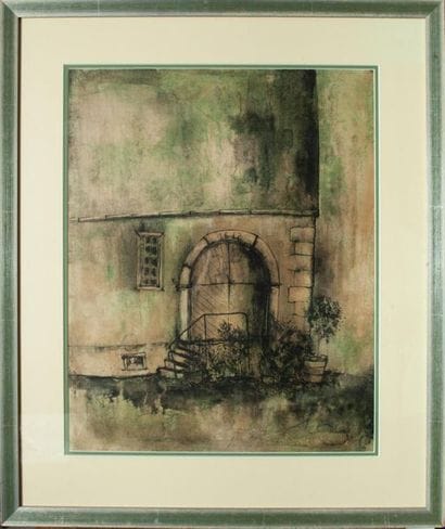 Bernard GANTNER

Porte-cochère

Lithographie...