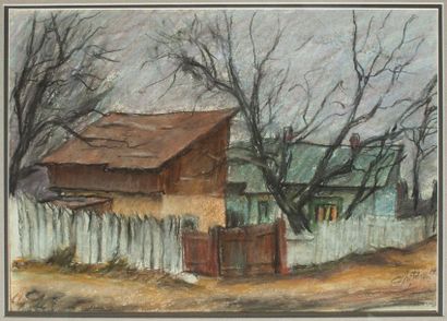 Anonyme 

La ferme

Pastel sur papier, signé...