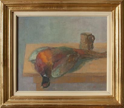 Ecole roumaine

Nature morte aux faisans

Huile...