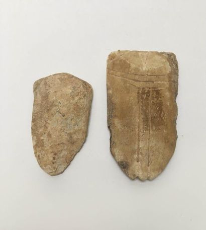 Jade cicadas from the Neolithic period, one...