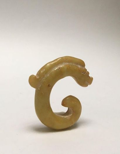 Dragon wrapped in jade 