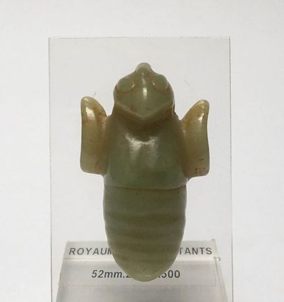 Pendant representing a butterfly coming out...