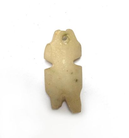 White marble amulet.

Mezcala Culture, Guerrero....