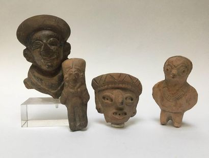 Set consisting of a bust of a dignitary with...