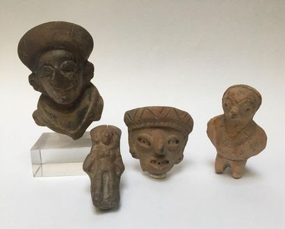 Set consisting of a bust of a dignitary with...