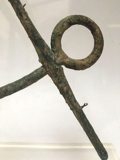 Articulated jaws with arched psalia with...