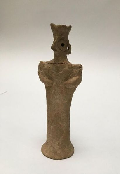 Beige terracotta votive indole.

I mill....