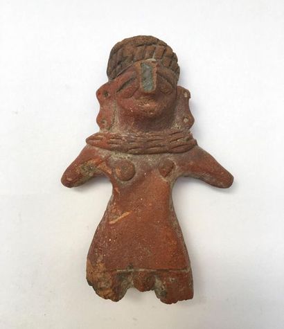 Red terracotta figurine.

Maurya Culture,...