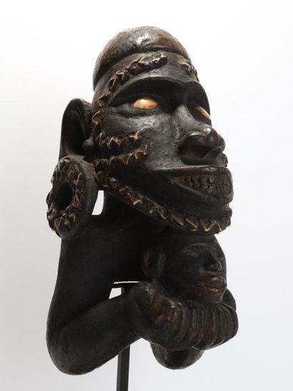 Decorative anthropomorphic bust showing a...