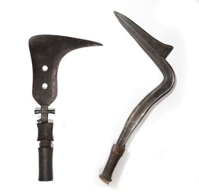 Set consisting of a jet knife, the blade...