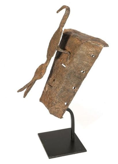 Mask related to funeral rites and worn by...