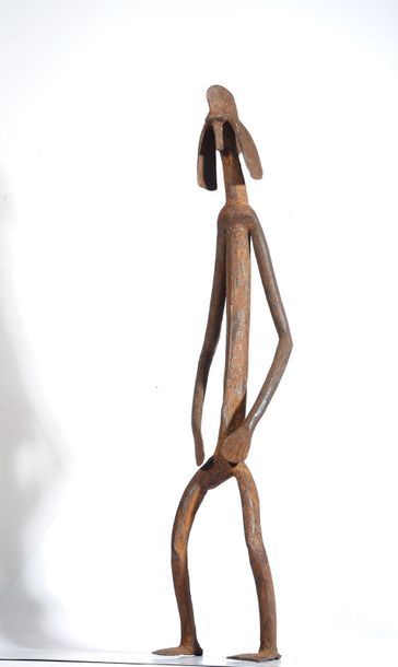 A cult iron with an anthropomorphic effigy...