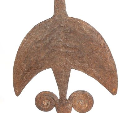 Objet cultuel, monnaie en forme de lance,...