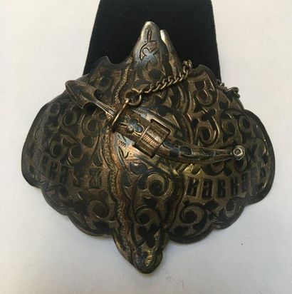 BOUCLE DE CEINTURE en argent 84 zolotniks...