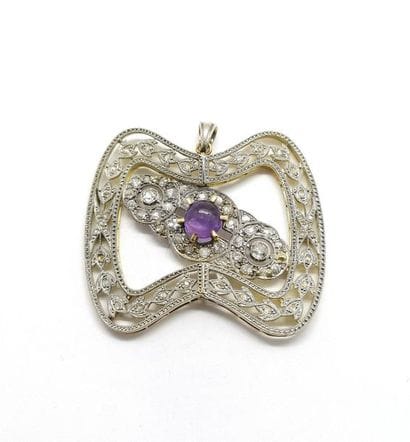 Imposant PENDENTIF en or jaune 18K (750/°°)...