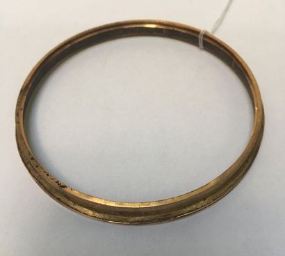 MONTURE de boîte en or jaune 14k (585/°°)....