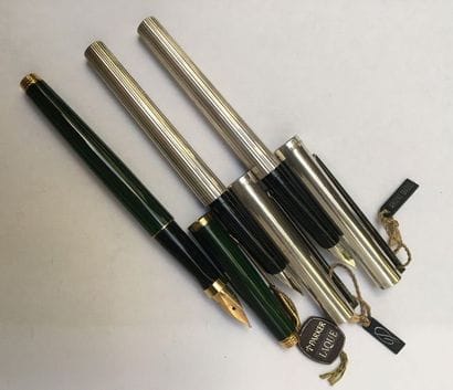 DUPONT - ENSEMBLE en argent 925/°° composé...