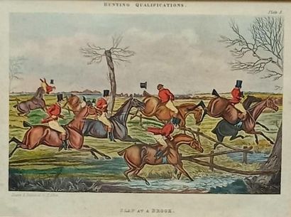 Pair of Hunting Scenes with English Horseback

Framed...