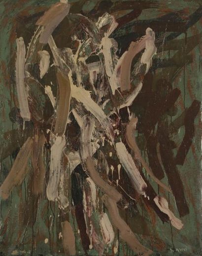 AVNI Shimon (born 1932)

Abstract composition

Oil...