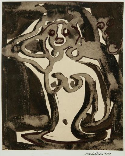 CHAPUIS Michel (1925-2004)

Female bust,...