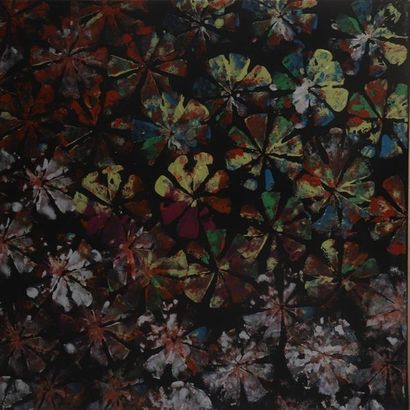 GAULIER 

signed on the back 

n°12

acrylic...