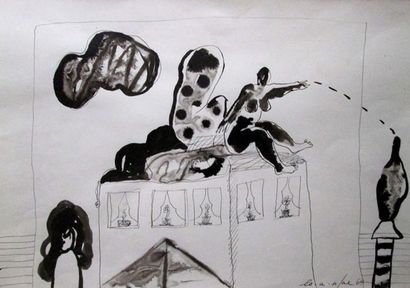 LO-A-NJOE Guillaume 

untitled - 1964

sepia...
