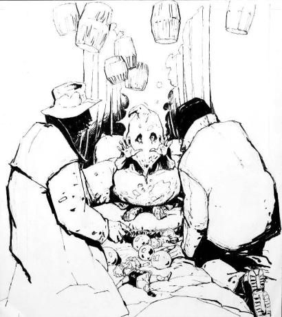 Philippe MARCELÉ (Born in 1943)

Gothic

Ink...