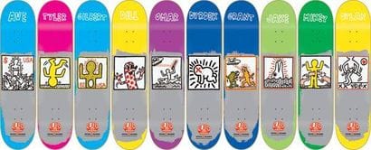 HARING Keith (1958-1990)

Skateboard Decks,...