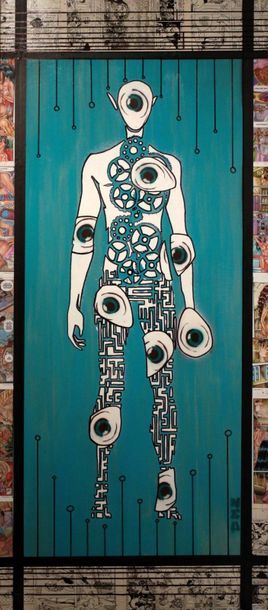 Nea Borgel

INTERSTELLAR CYCLOPS

Mixed technique...