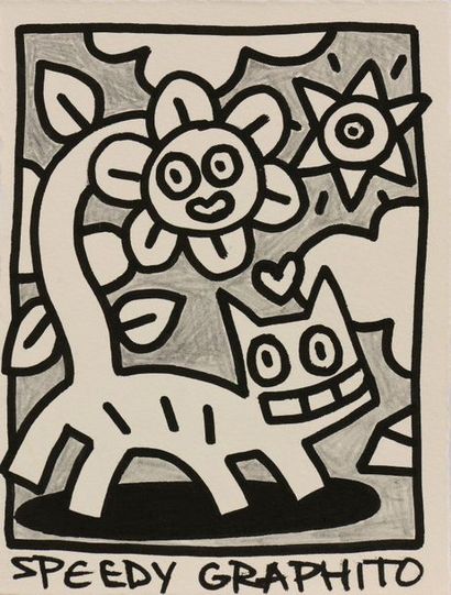 SPEEDY GRAPHITO (1961)

Untitled, 2015

Posca...