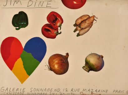 DINE Jim(born 1935)

Large invitation card...