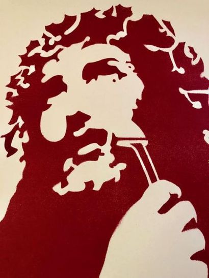 SIXTEN (Canadian artist)

Jesus Shaves, 2007

Silkscreen...