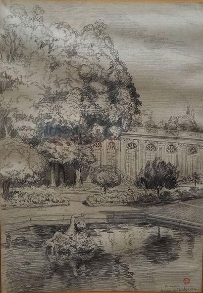 Maurice DE LAMBERT

The Trianon, 1920

Black...