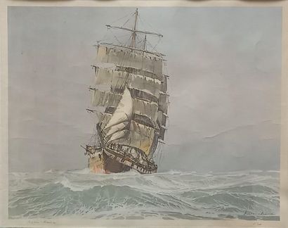 MARIN-MARIE (1916-1987)

A four-masted ship...
