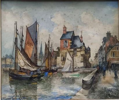 FRANK WILLE

The Lieutenancy in Honfleur

Watercolor...