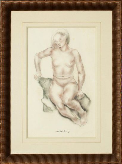 CONTEMPORARY SCHOOL

Sitting nude

Ink and...