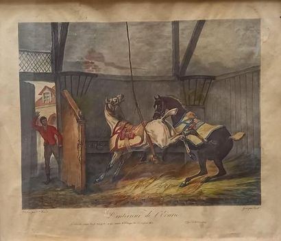 According to Carle VERNET

The interior of...