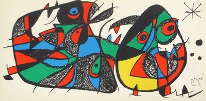 after JOAN MIRO (1893-1983)

Set of 7 original...