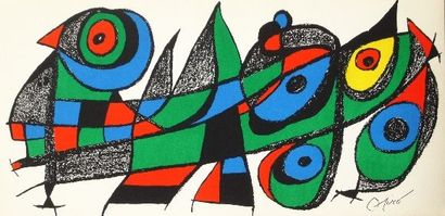 after JOAN MIRO (1893-1983)

Set of 7 original...