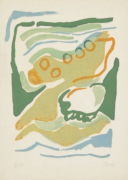 Francisco BORES (1898-1972)

Bird composition

Lithograph,...