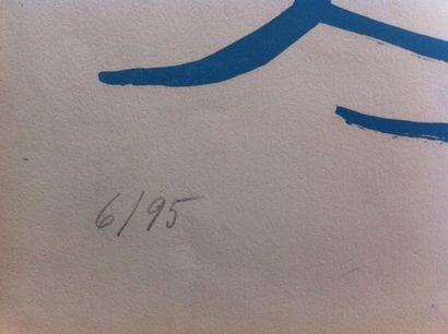 Francisco BORES (1898-1972)

Bird composition

Lithograph,...