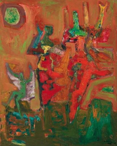 ALDE Yvette (1911-1967)

Sunset Swimming,...