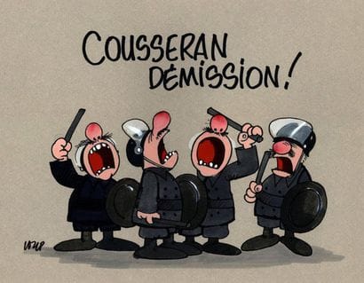 LOUP Jean Jacques 

Cousseran Démission Dessin...