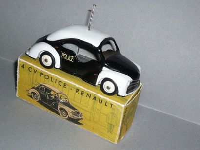CIJ 4CV POLICE .TBE

En l'état, boîte non...