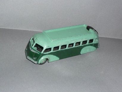 DINKY TOYS n°29E Autobus Isobloc vert. Toit...