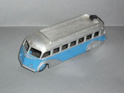 DINKY TOYS n°29E Autobus Isobloc bleu/argent....