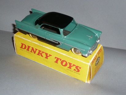 DINKY TOYS n° 24D Plymouth Belvédère Vert/noir...