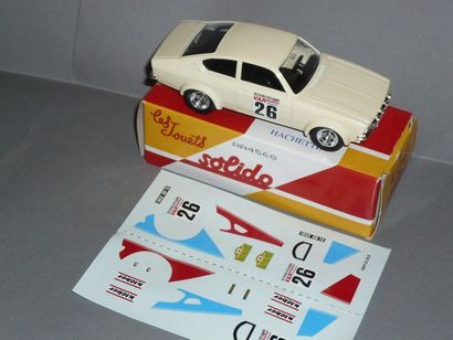 SOLIDO. Opel GTE Rallye (avec décalcomanies...