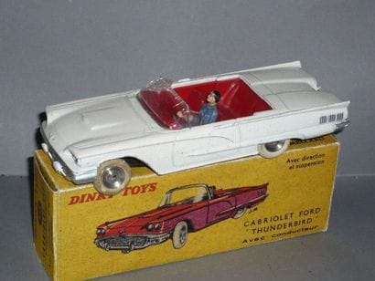 DINKY TOYS n° 555 Cabriolet Ford Thunderbird...