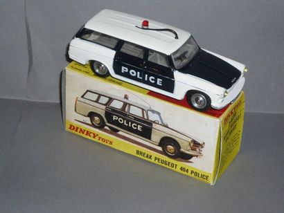 DINKY TOYS n°1429 Peugeot 404 POLICE break...